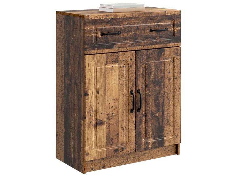  Buffet - bahut - meuble de rangement bois ancien 66 x 34,5 x 87 cm bois d'ingénierie  - Conforama C