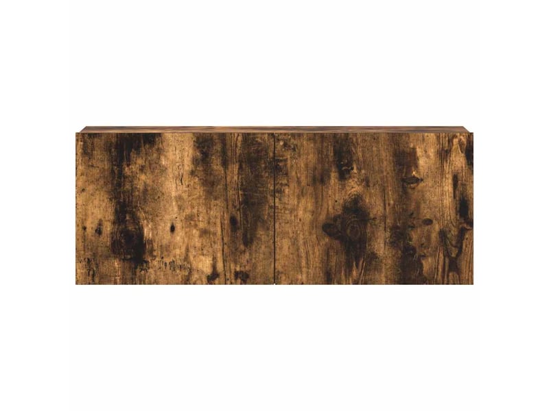  Ensemble de meubles tv 3 pcs chêne fumé bois d'ingénierie shl69301  - Conforama D