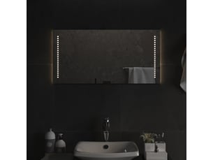 Miroir de salle de bain, miroir de toilette à led 40x80 cm cf62496
