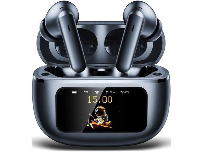  Ecouteurs true wireless anc bluetooth 5.4 noir 13 mm hifi appels hd avec etui ipx7 40h 176665_AAAAS09859_6_DROPFR - Conforama A