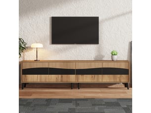 Meuble tv coloris bicolore 180 cm LPOSPI  