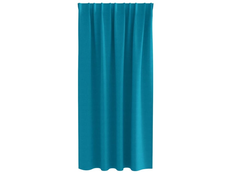  Lot de 2 rideaux occultants, rideaux black-out avec anneaux turquoise 175 x 140 cm cf44797  - Conforama D