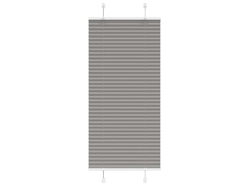 Store plissé, store de fenêtre anthracite 55x100 cm largeur du tissu 54,4 cm cf46700 - Conforama A
