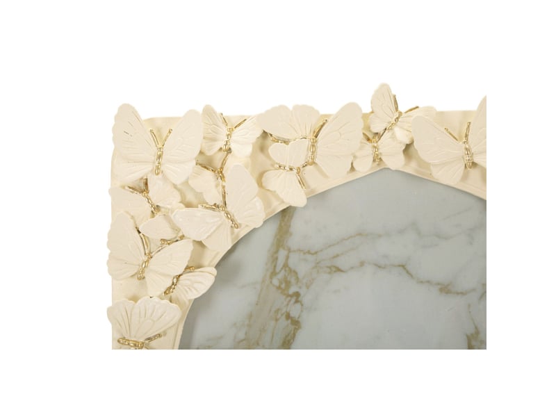  Cadre photo papillons farfalla 20x25cm crème  - Conforama C