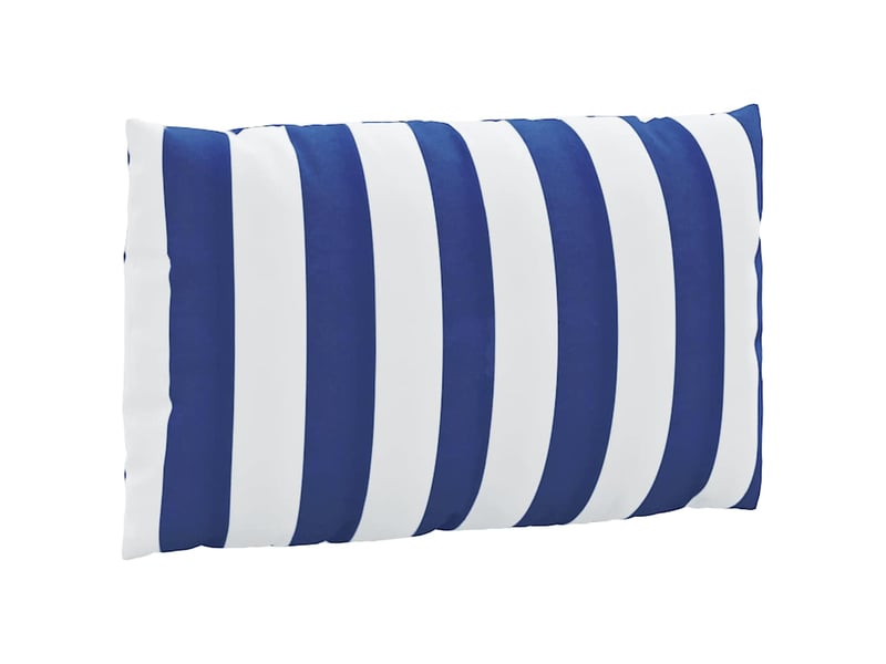  Lot de 3 coussins de palette, coussins de canapé rayures bleuesblanches cf59698  - Conforama E