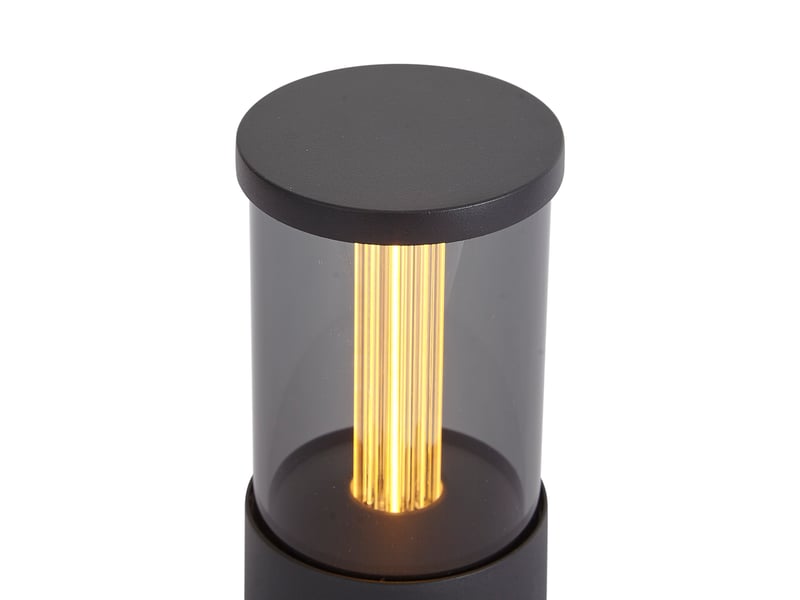  Lampe de table d'extérieur noire rechargeable avec station de charge ip65 - grill  - Conforama B