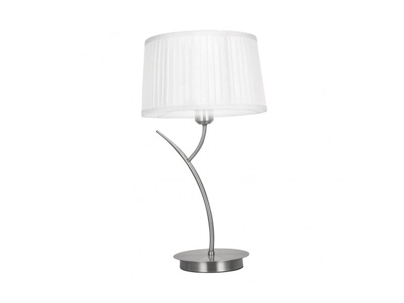  Lampe à poser fabrilamp magni e27 coloris chromé 53 x 30 x 30 cm 143071020 - Conforama A