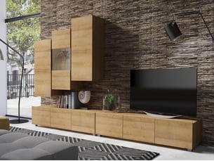 Meuble tv coloris doré 45 cm   