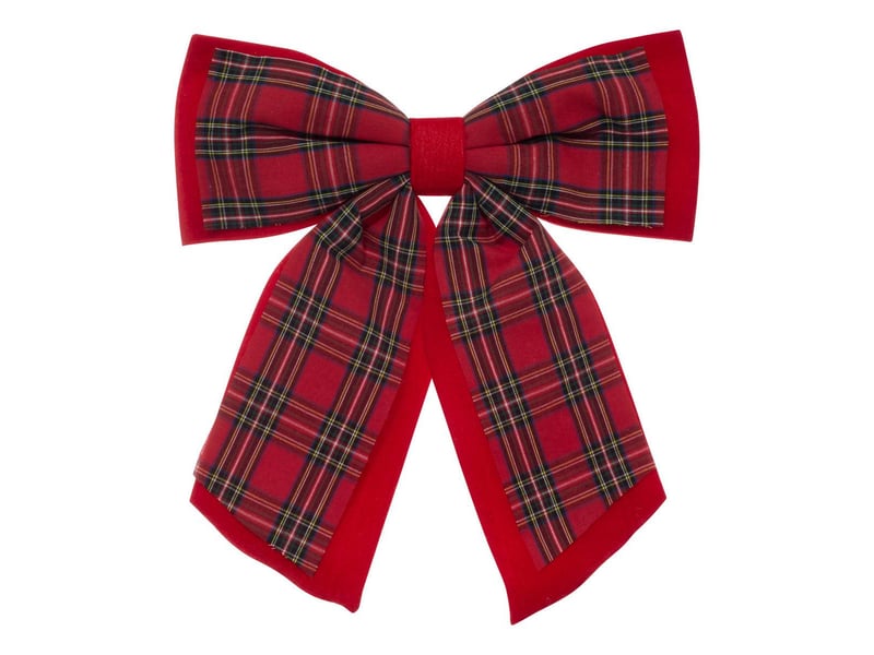  Dk velour tartan rg 40x45cm TARTAN - Conforama A