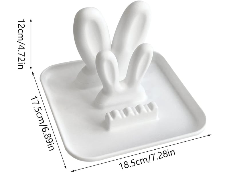 Repose-cuillère avec support de couvercle de casserole, repose-cuillère pour ustensiles de cuisine repose-ustensiles de cuisine - Conforama D