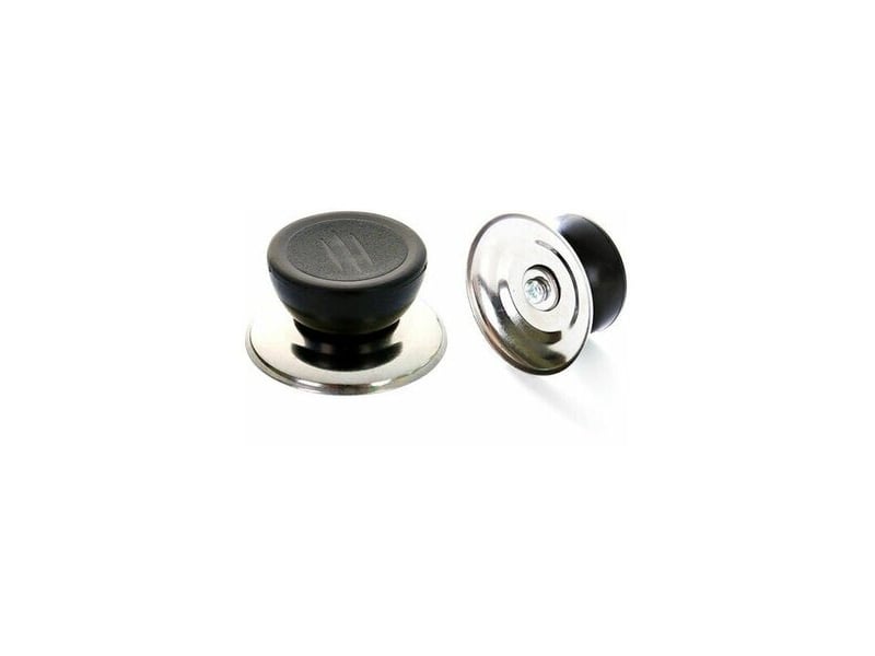  Paquet de 5 boutons universels noirs pour couvercle de casserole, pièces de rechange d'ustensiles de cuisine avec vis  - Conforama C
