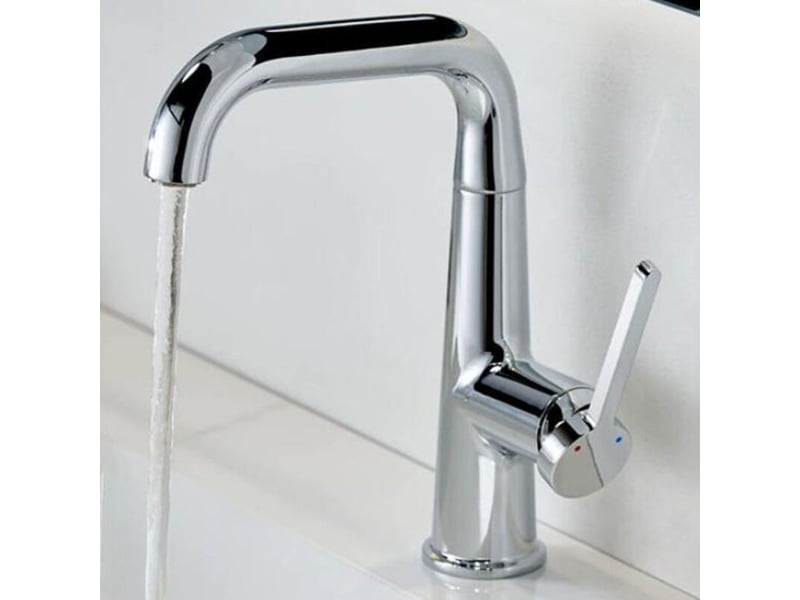  Robinet de salle de bain robinet de lavabo mitigeur monocommande robinet de salle de bain lavabo salle de bain eau froide et chaude présent  - Conforama A