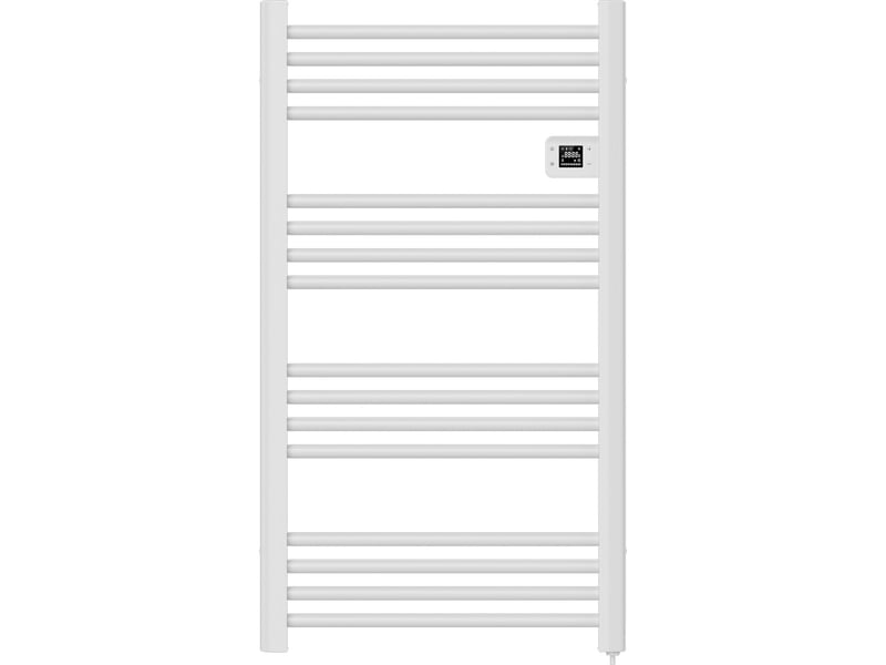  Voltman-sèche serviette aluminium 500w barres rondes - blanc - voltman  - Conforama B