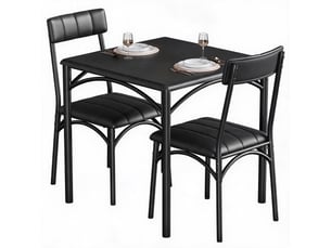 Ensemble table carré(e)  2 chaise(s)  <strong></strong> <strong>cBc-IbyFStLf-c1BP-t</strong> 