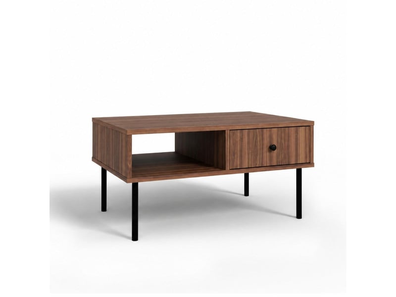  Table basse venus 90 cm - noyer VENUS_LAW/O/03 - Conforama A