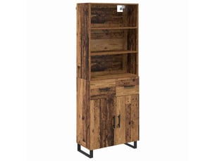 Armoire       coloris taupe largeur 69.5 cm