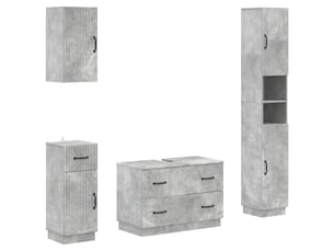 Ensemble de 4 pièces d'armoires de salle de bain hoorn cf63264