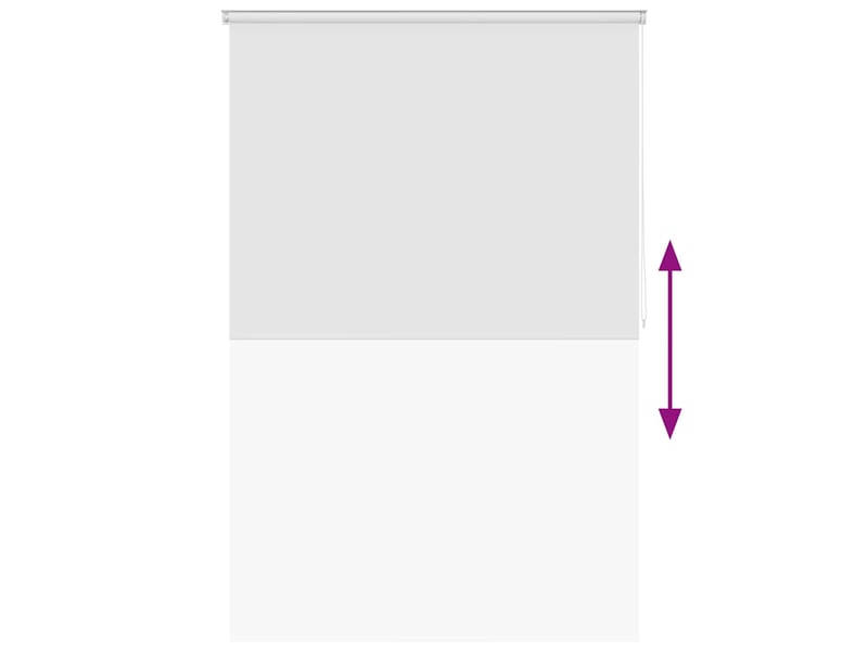  Store enrouleur, store roulant de douche 140x240 cm blanc cf47269  - Conforama D