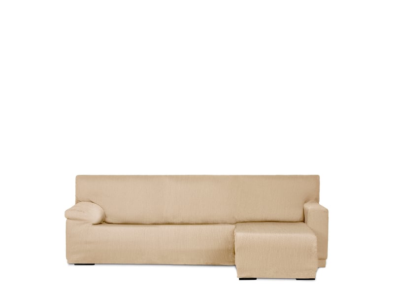 Housse de canapé apolo méridienne mini accoudoir court droit (vue de face) c01  - Conforama A