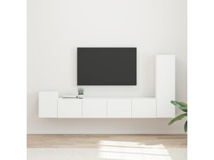 Meuble tv coloris blanc 30 cm <strong></strong>  <strong></strong>