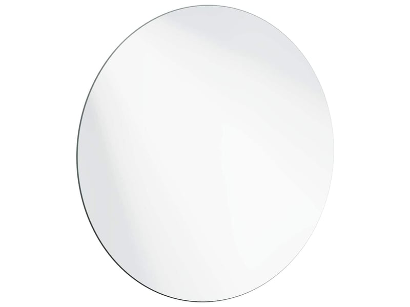  Miroir mural rond ø 70 cm verre trempé cf62876  - Conforama D