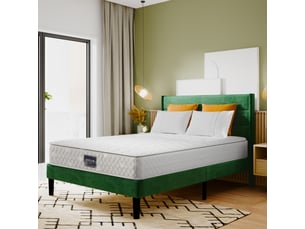 Matelas 160x200 cm <strong></strong>  <strong></strong> Ressorts ensachés + mousse soutien Medium épaisseur 25 cm