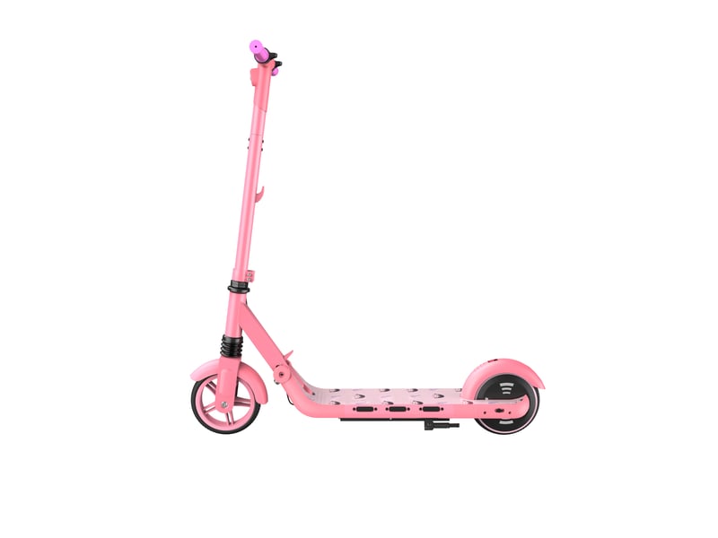 Trottinette électrique enfant kiddowe k2, 12km, pneus pleins 6,5, rose - Conforama E