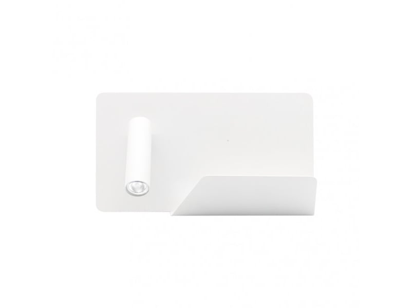  Applique murale fabrilamp miguel angel blanc led intégrée 3 w 150 lm 4000 k 16x28x12 cm 17176IZ01 - Conforama A