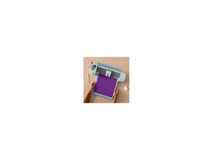 Vinyle thermosensible violet turquoise permanent brillant 30,5 x 61 cm pour machine de découpe