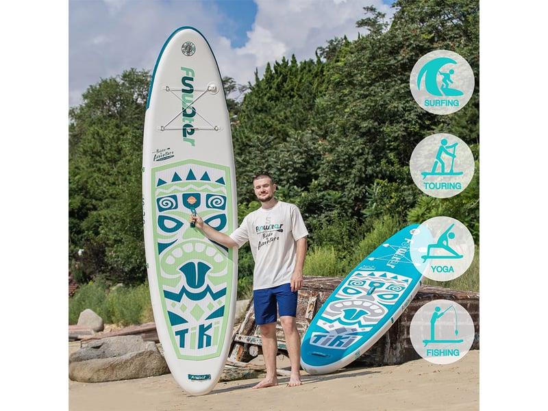  Planche de SUP Funwater SUPFW05A - 320x83x15cm 180kg  - Conforama E