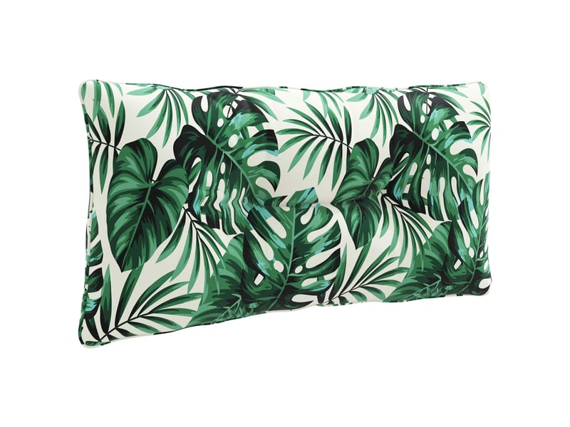  Coussin de dos, coussin de dossier putten 100 % polyester motif feuilles cf54907  - Conforama A