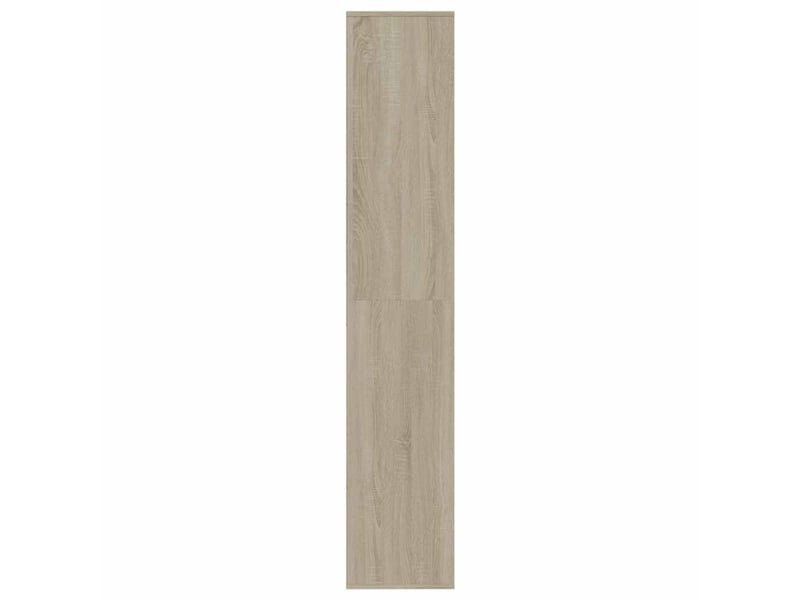  Meuble à chaussure, armoire à chaussures chêne sonoma 54x34x183cm bois d'ingénierie  - Conforama E