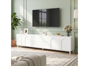 Meuble tv coloris blanc 40 cm URBAN MEUBLE