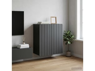 Armoire     <strong></strong> <strong></strong> coloris noir largeur 59 cm