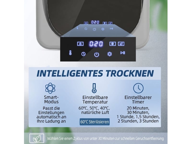  Sèche-linge à évacuation 48x40x56 cm 4 kg 800 w métal argent  - Conforama D