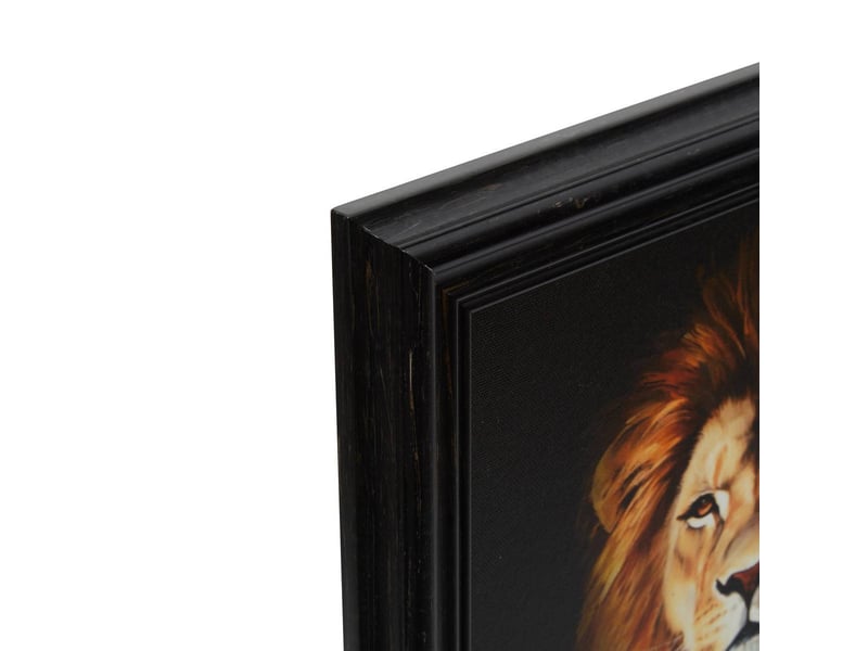 Toile imprimée richa 30x40cm noir RICHA - Conforama C