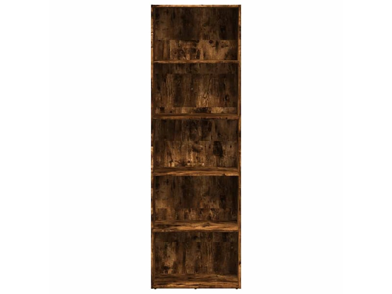  Bibliothèque, étagère de rangement chêne fumé 60x30x189 cm bois d'ingénierie  - Conforama D