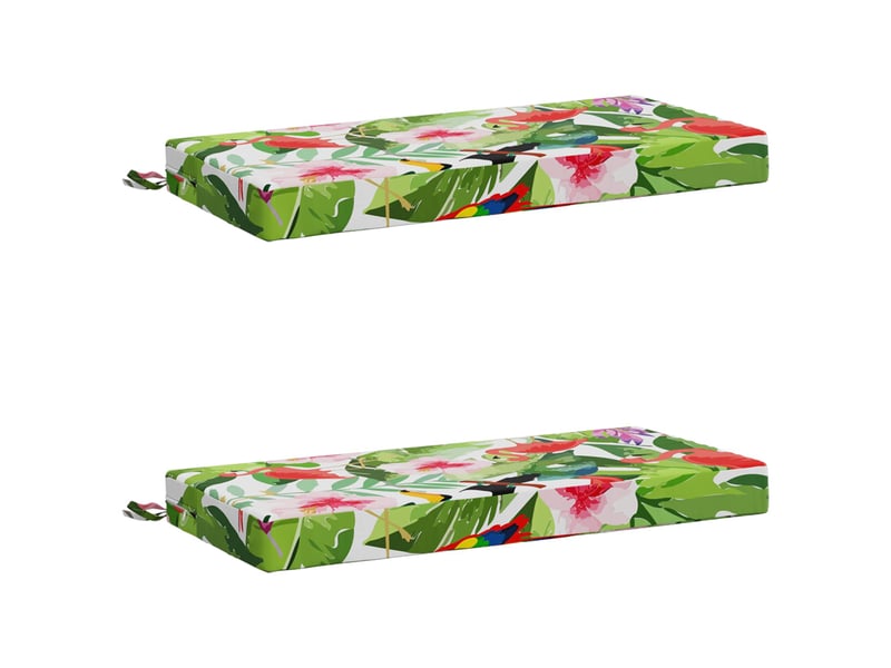 Lot de 2 coussins de banc, coussins d'assise soest 100 % polyester cf56933 - Conforama A