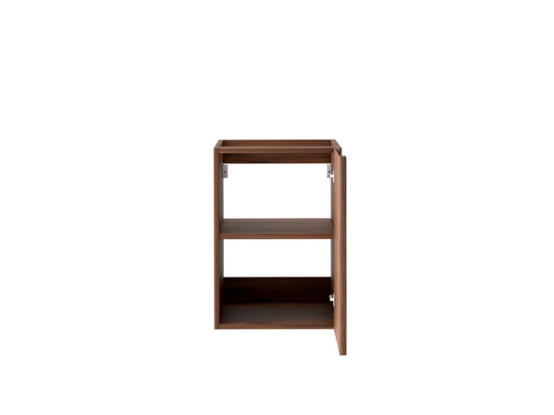  Meuble de rangement suspendu novo effet noyer warmia 40 cm  - Conforama R