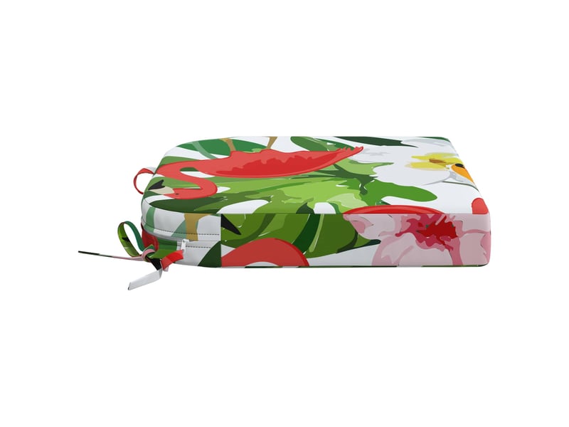 Lot de 4 coussins de siège, coussins d'assise soest 100 % polyester cf60757 - Conforama D