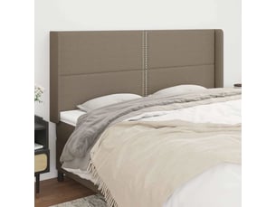 Tete de lit A poser largeur 203 cm   taupe