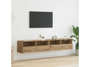 Meuble tv coloris bois clair  <strong></strong>  <strong></strong>