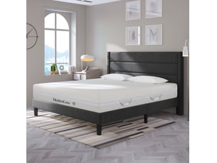 Matelas 160x200 cm REDOM Mousse soutien Medium épaisseur 20 cm