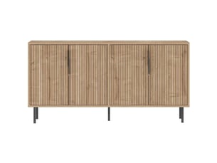 Buffet 4 porte(s) 0 tiroir(s) HANAH HOME - 150 cm coloris marron