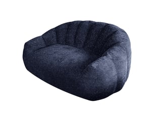 Pouf / repose pied <strong>PANGIVO</strong> <strong>T3800P525895</strong> bleu