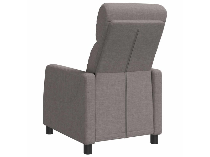  Vidaxl fauteuil inclinable taupe tissu  - Conforama E