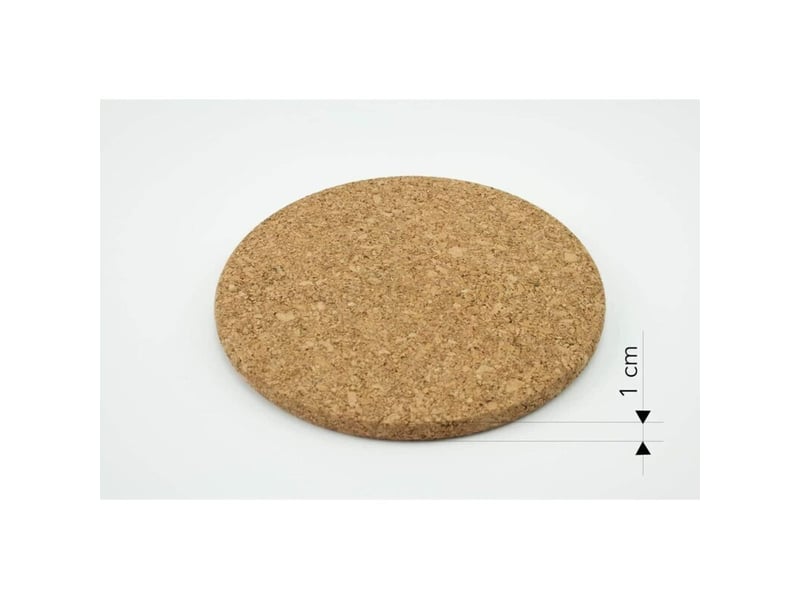  Lot de 3 dessous de plat en liège – 19 cm de diamètre  - Conforama C