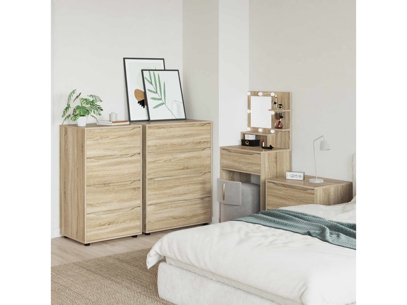  Armoires de rangement salon 60 x 48 x 105 cm bois d'ingénierie shl1480  - Conforama D