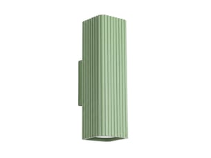 Applique rayo 20 sauge aluminium moderne 20x6x8cm