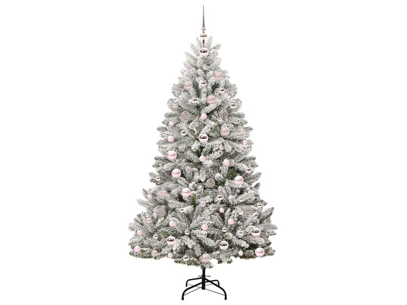 Sapin de noël - arbre de noël artificiel 180 cm 300 led blanc chaud - Conforama D